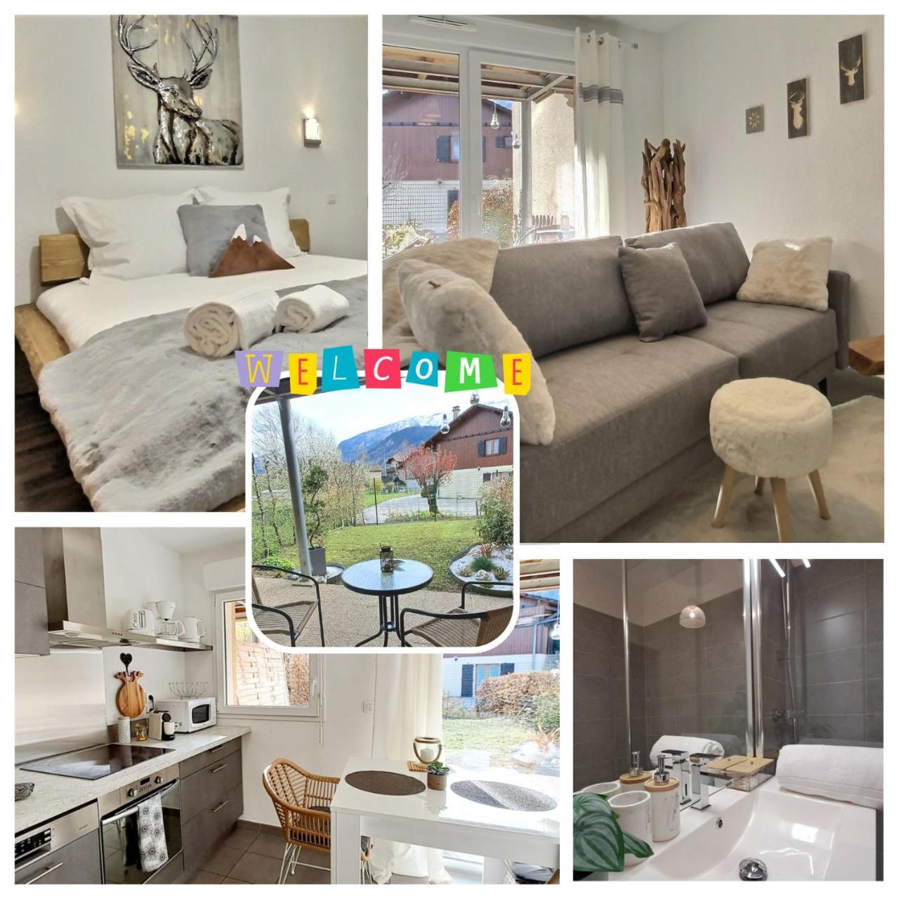 Snow Home By So'Serenityhome-Jardin-Parking-Calme Marignier Ngoại thất bức ảnh